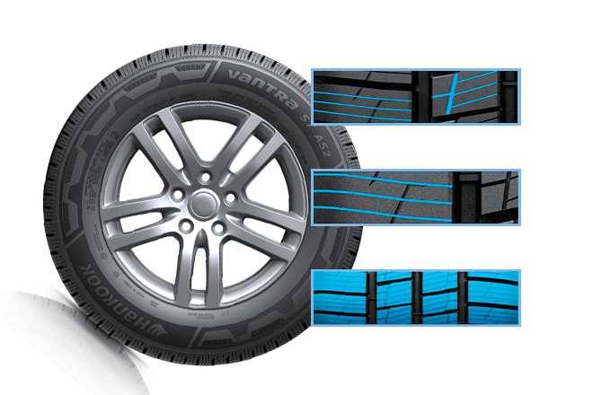 Hankook Vantra ST AS2 RA30 195/75R16C 107/105R